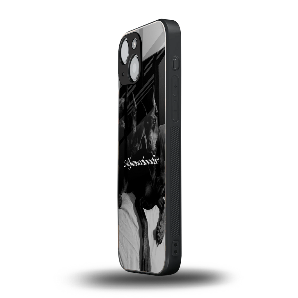 alpha pair back phone cover | glass case for iphone 13 mini