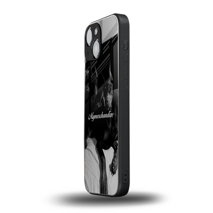alpha pair back phone cover | glass case for iphone 13 mini