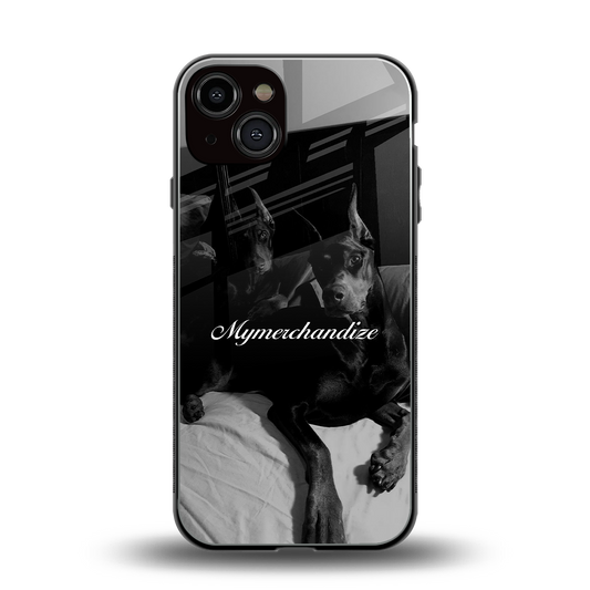 alpha pair back phone cover | glass case for iphone 13