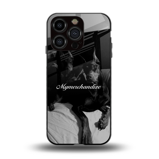 alpha pair back phone cover | glass case for iphone 14 pro
