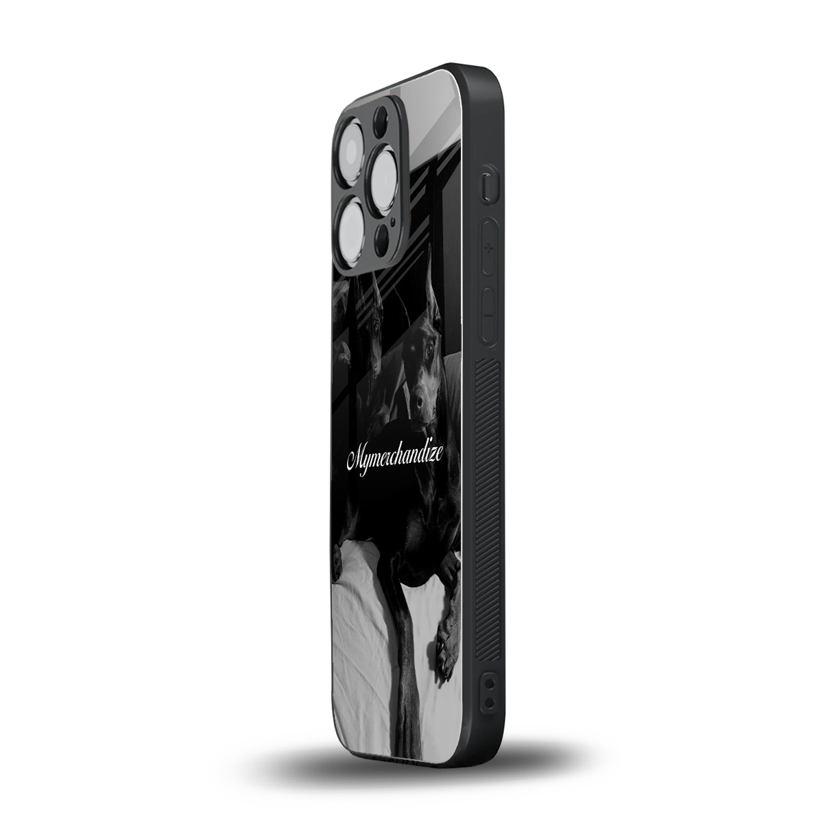 alpha pair back phone cover | glass case for iphone 15 pro