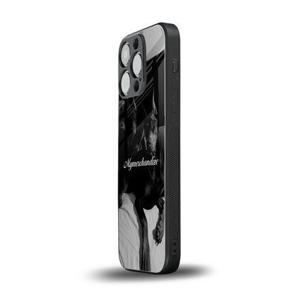 alpha pair back phone cover | glass case for iphone 14 pro