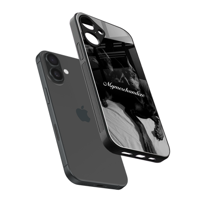 alpha pair back phone cover | glass case for iphone 16 plus