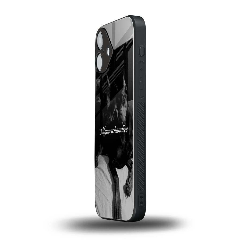 alpha pair back phone cover | glass case for iphone 16 plus