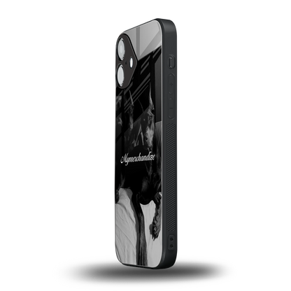 alpha pair back phone cover | glass case for iphone 16 plus