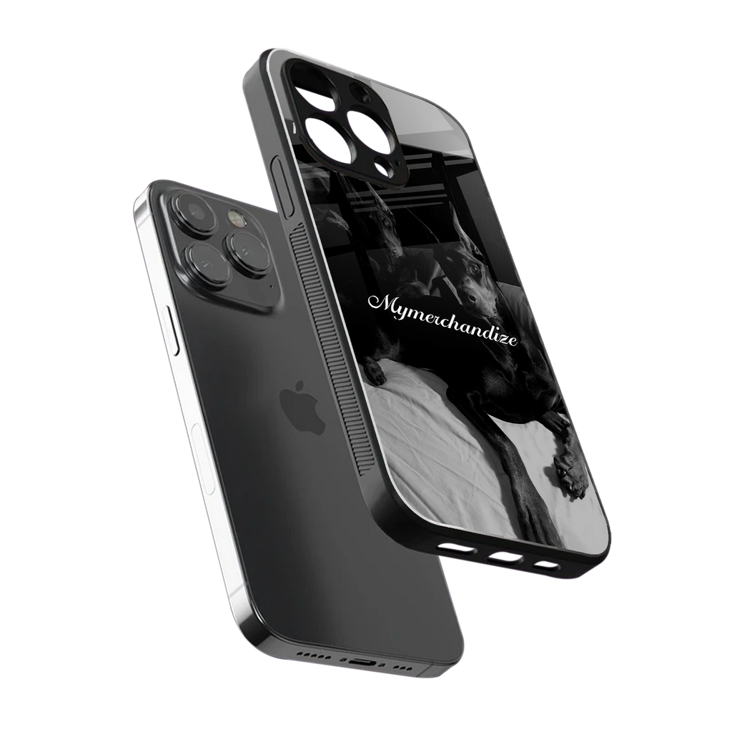 alpha pair back phone cover | glass case for iphone 16 pro max