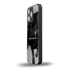 alpha pair back phone cover | glass case for iphone 16 pro max