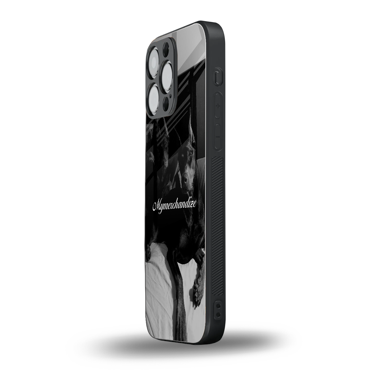 alpha pair back phone cover | glass case for iphone 16 pro max
