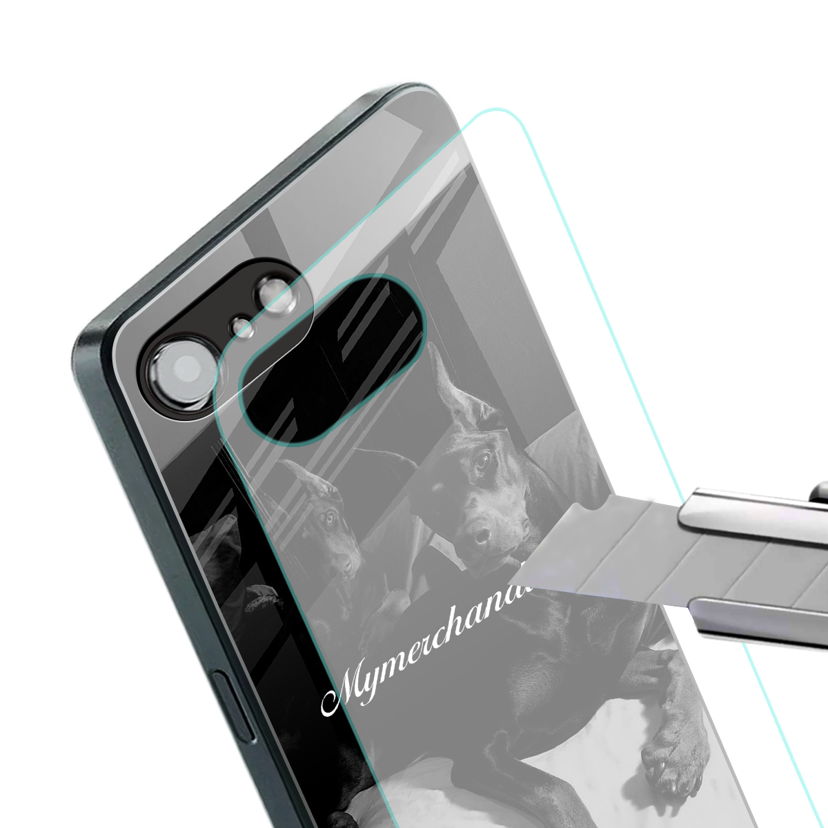 alpha pair back phone cover | glass case for iphone 16e