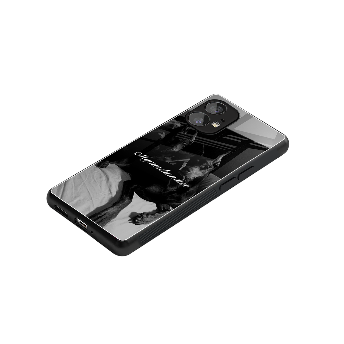 alpha pair back phone cover | glass case for nothing phone 1