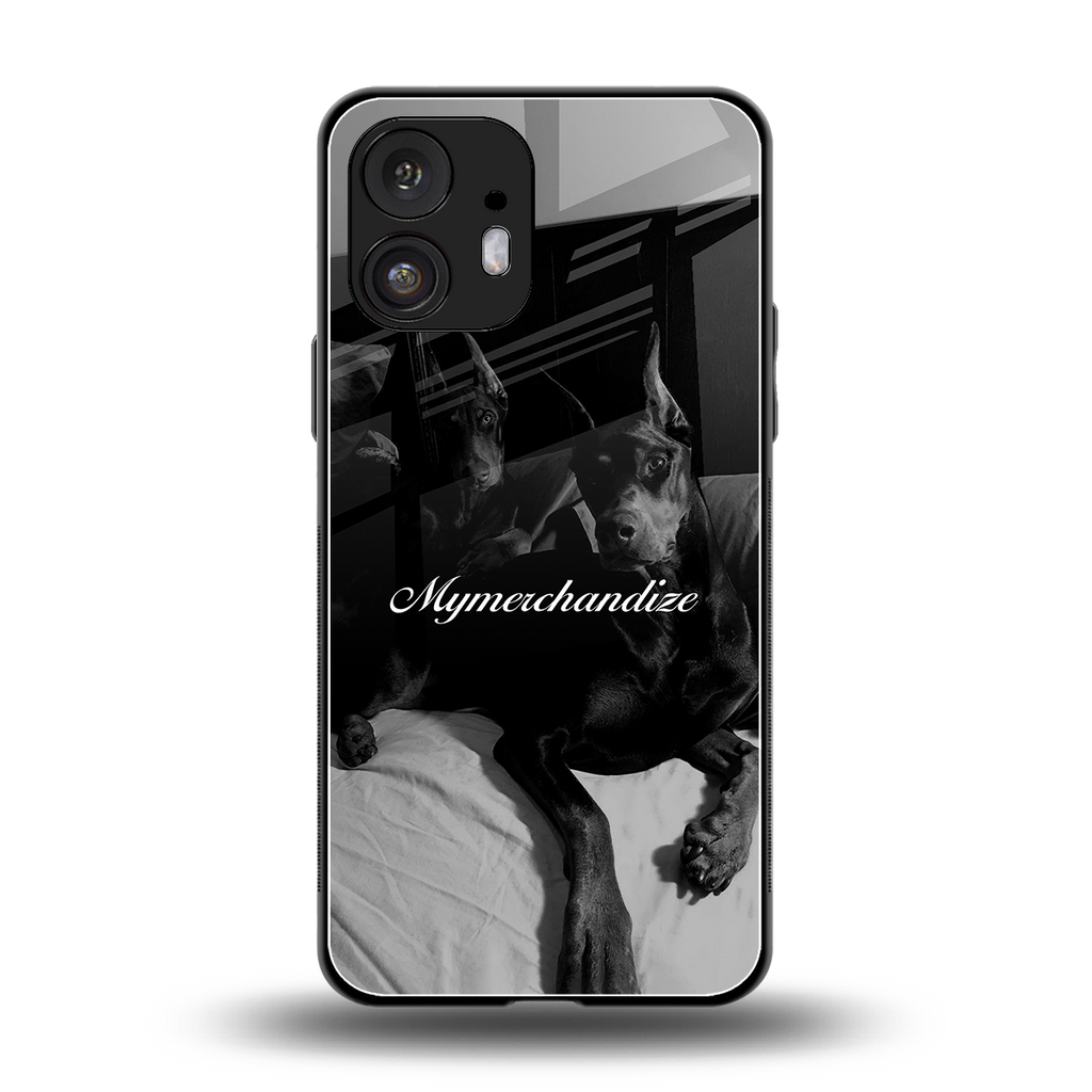 alpha pair back phone cover | glass case for nothing phone 2