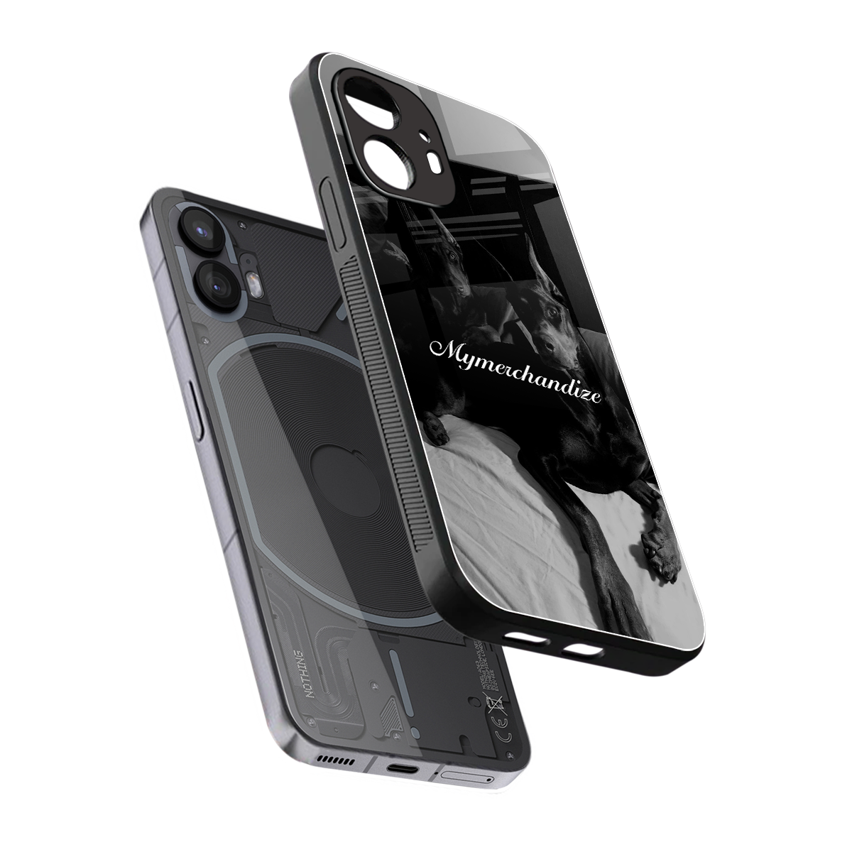 alpha pair back phone cover | glass case for nothing phone 2