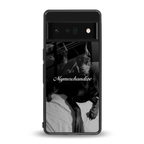 alpha pair back phone cover | glass case for google pixel 6 pro