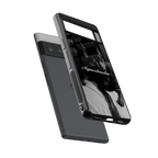 alpha pair back phone cover | glass case for google pixel 6 pro