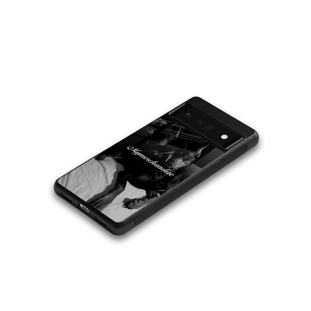 alpha pair back phone cover | glass case for google pixel 6 pro