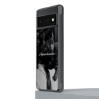 alpha pair back phone cover | glass case for google pixel 6 pro