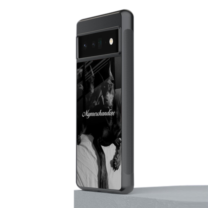 alpha pair back phone cover | glass case for google pixel 6 pro