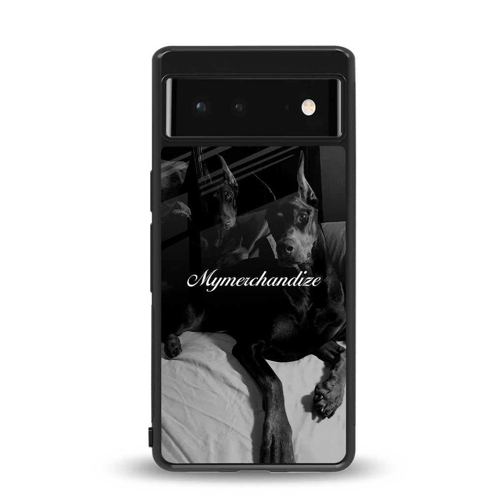 alpha pair back phone cover | glass case for Google Pixel 6A