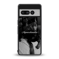 alpha pair back phone cover | glass case for google pixel 7 pro