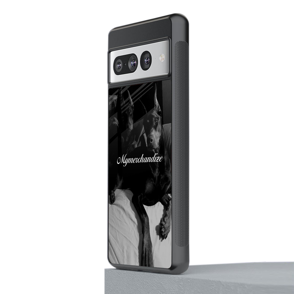 alpha pair back phone cover | glass case for google pixel 7 pro