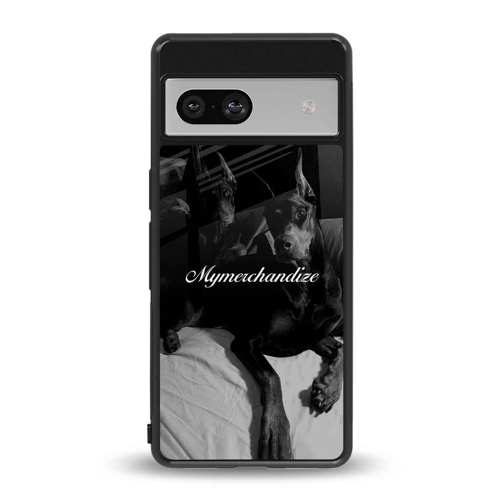 alpha pair back phone cover | glass case for Google Pixel 7