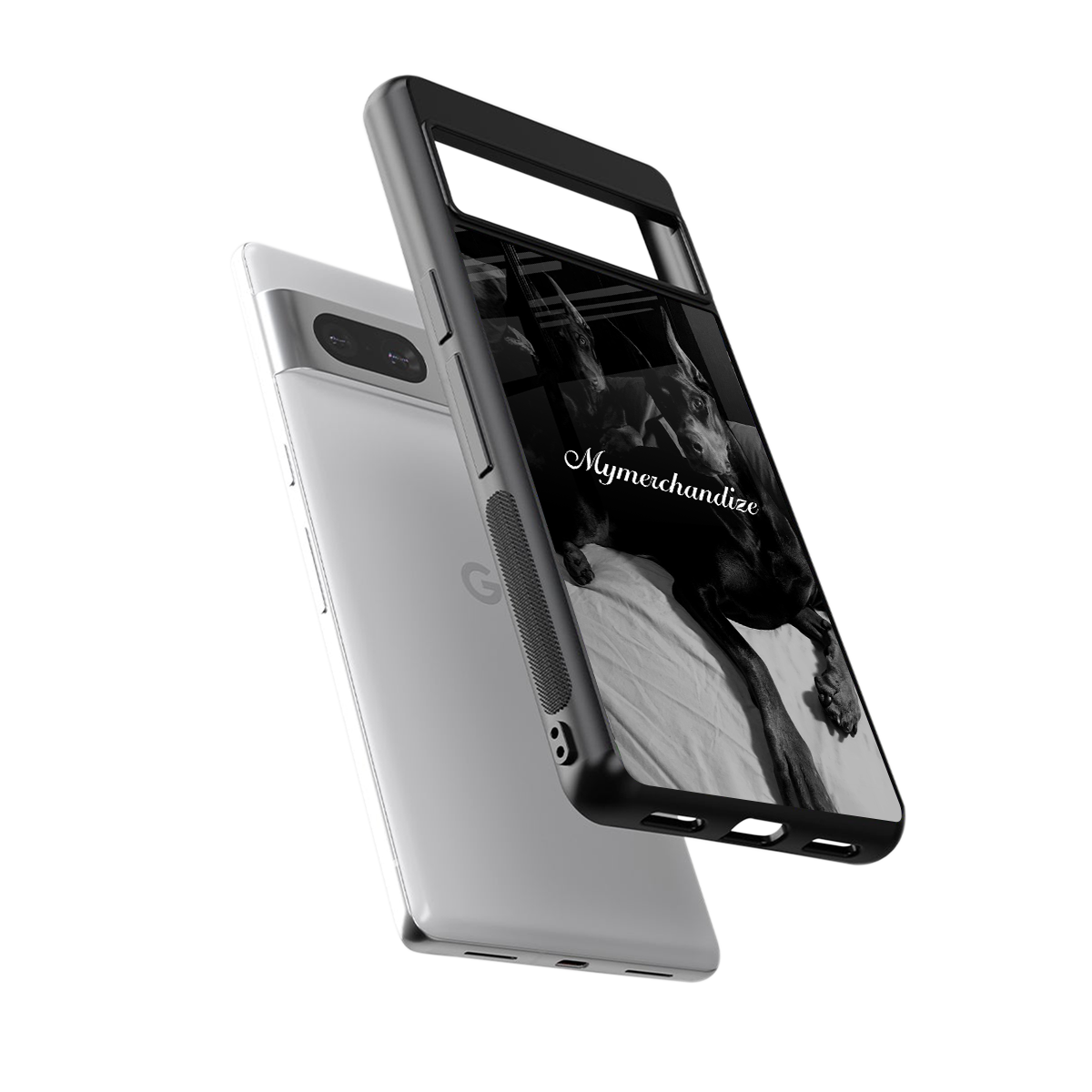 alpha pair back phone cover | glass case for Google Pixel 7