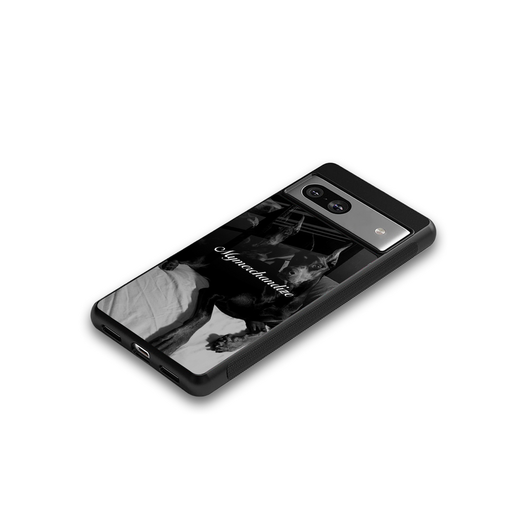 alpha pair back phone cover | glass case for Google Pixel 7