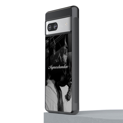 alpha pair back phone cover | glass case for Google Pixel 7