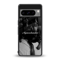 alpha pair back phone cover | glass case for google pixel 8 pro