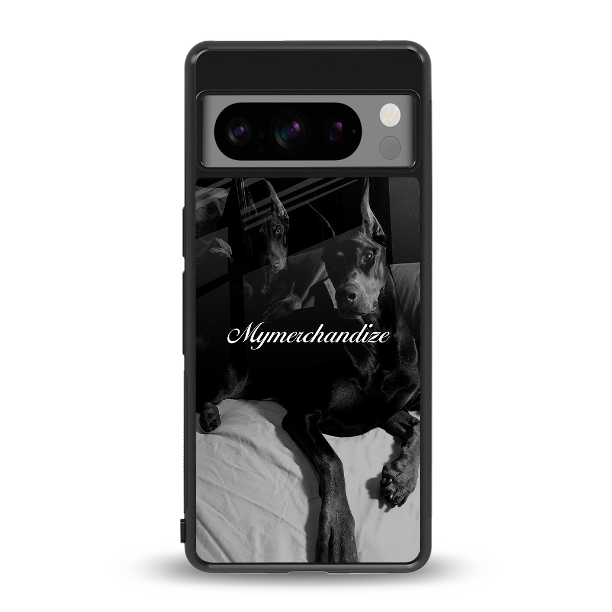 alpha pair back phone cover | glass case for google pixel 8 pro