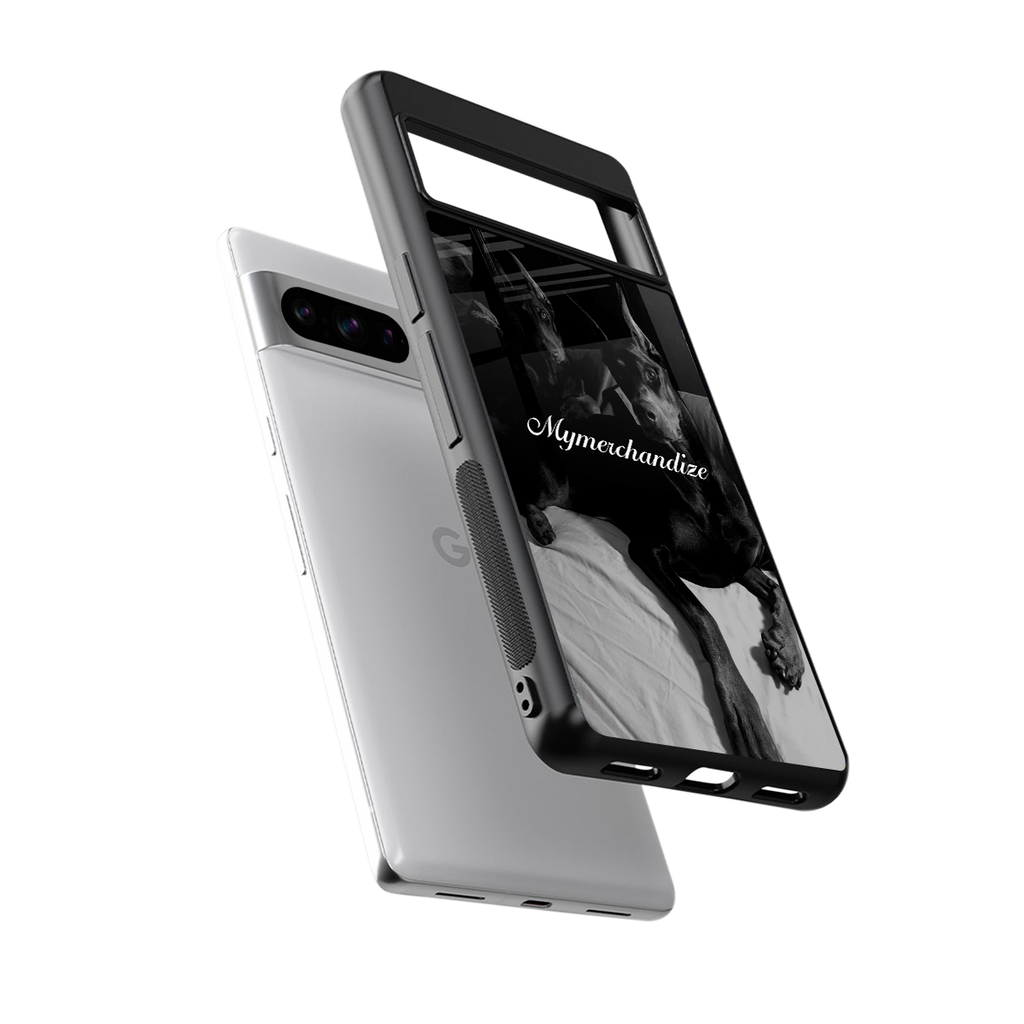 alpha pair back phone cover | glass case for google pixel 8 pro