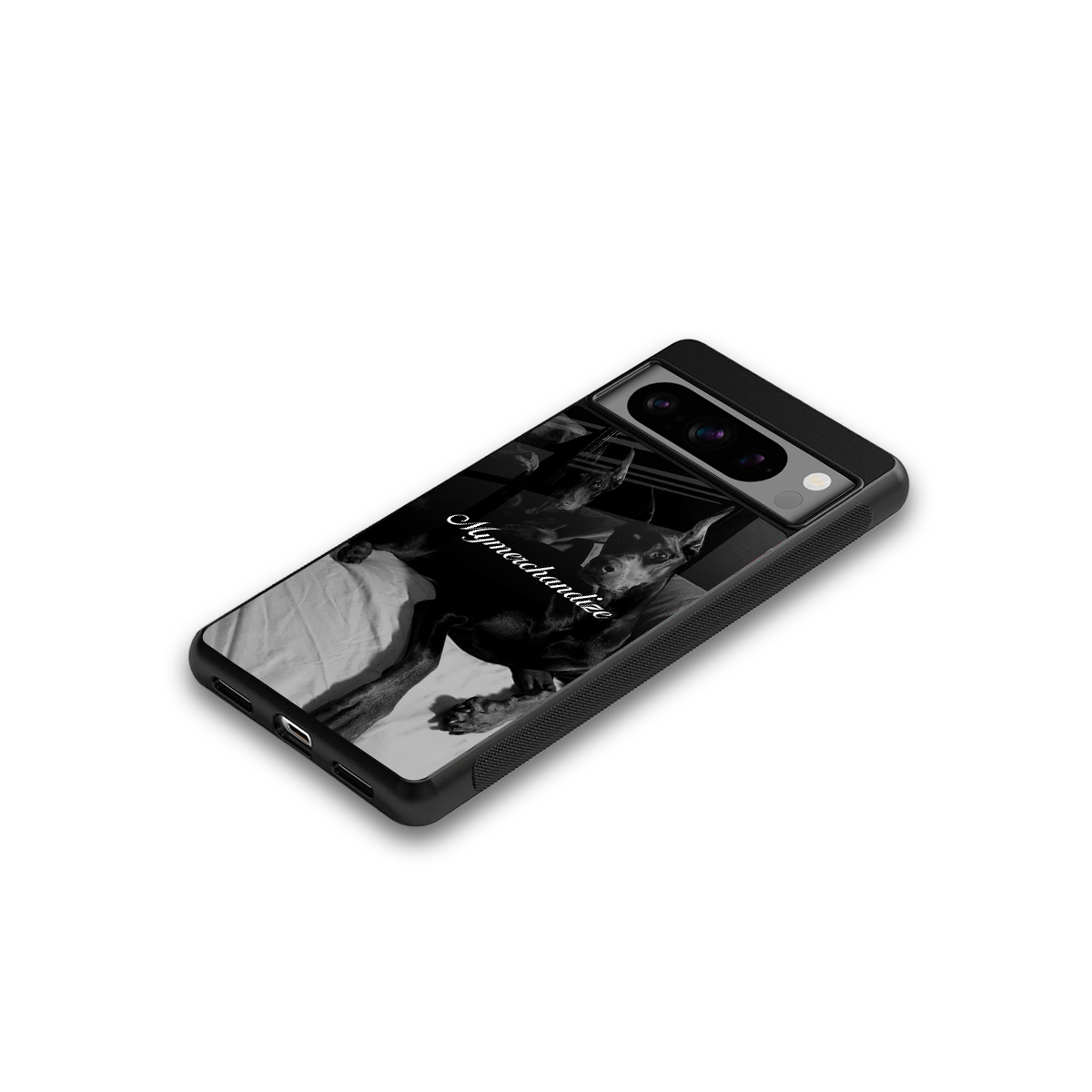 alpha pair back phone cover | glass case for google pixel 8 pro