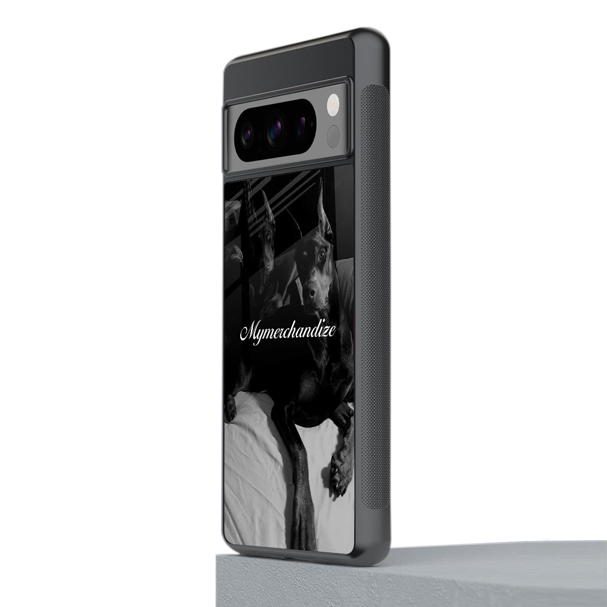 alpha pair back phone cover | glass case for google pixel 8 pro
