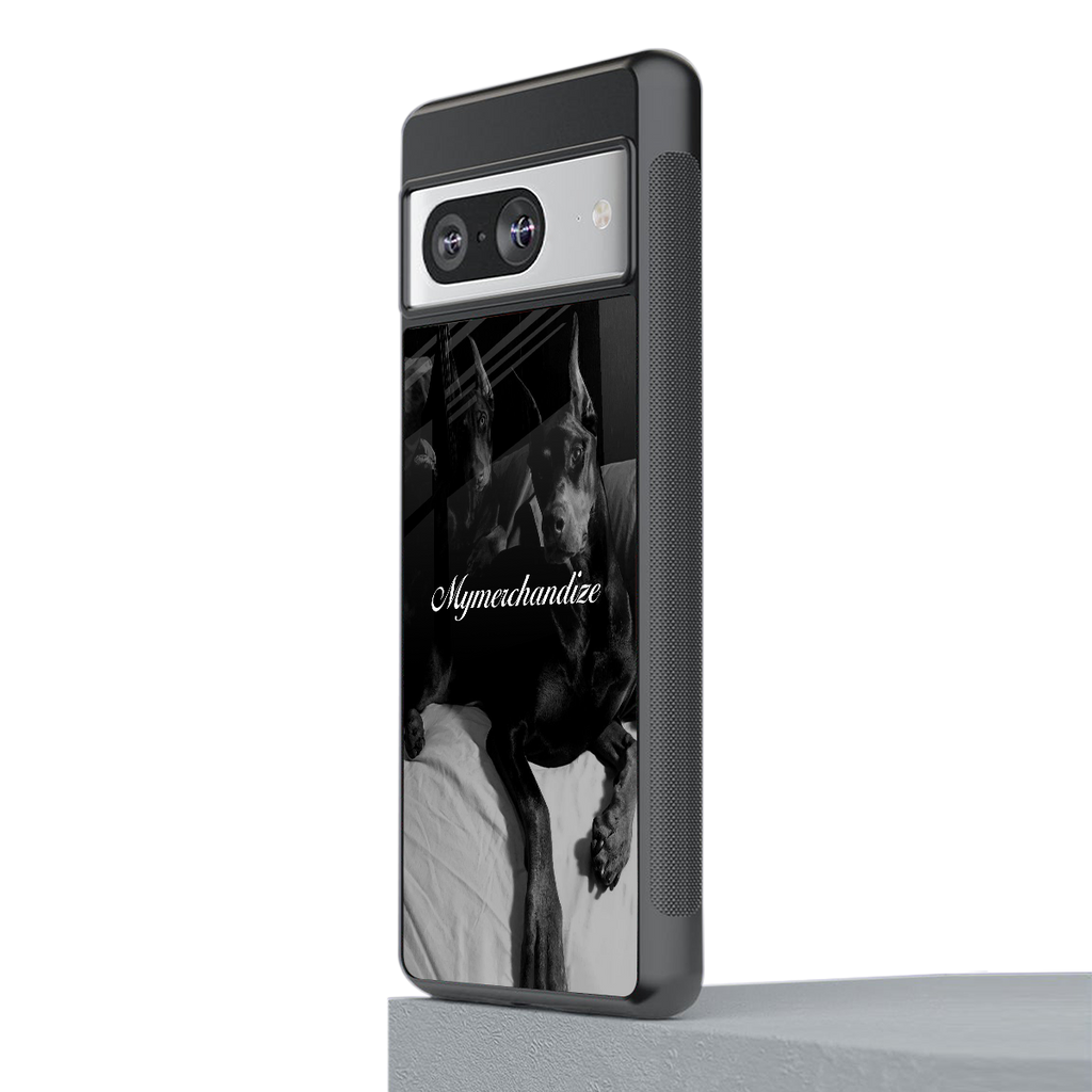 alpha pair back phone cover | glass case for Google Pixel 8