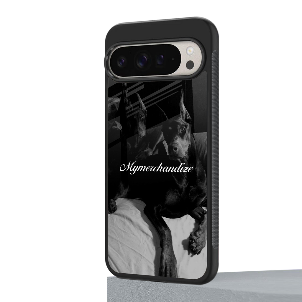 alpha pair back phone cover | glass case for google pixel 9 pro xl
