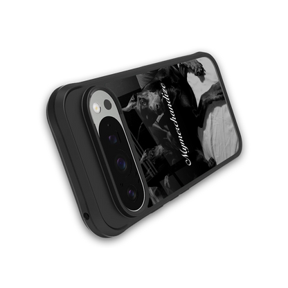 alpha pair back phone cover | glass case for google pixel 9 pro xl