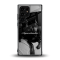 alpha pair back phone cover | glass case for samsung galaxy s23 ultra