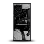 alpha pair back phone cover | glass case for samsung galaxy s23 ultra