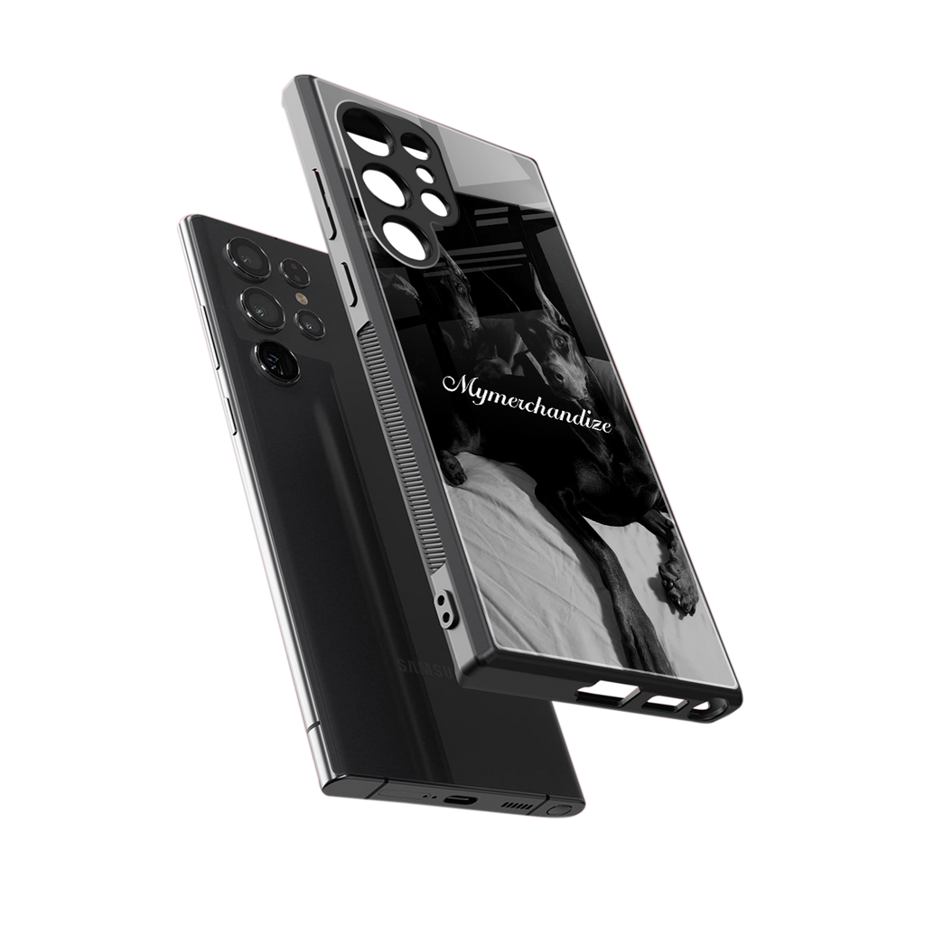 alpha pair back phone cover | glass case for samsung galaxy s23 ultra