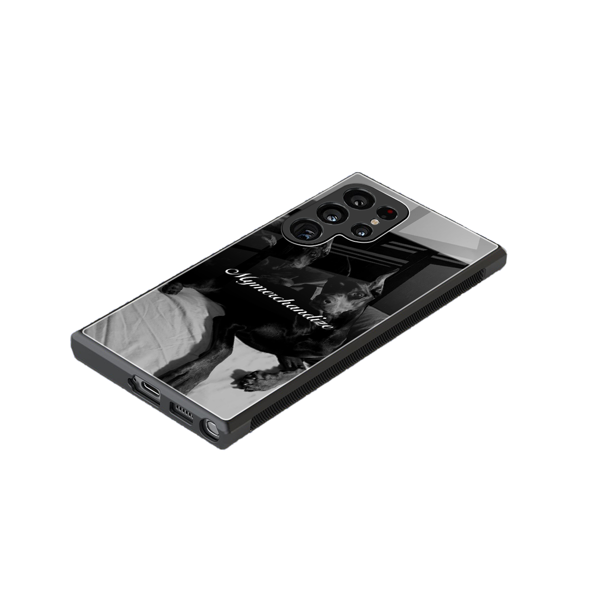alpha pair back phone cover | glass case for samsung galaxy s23 ultra