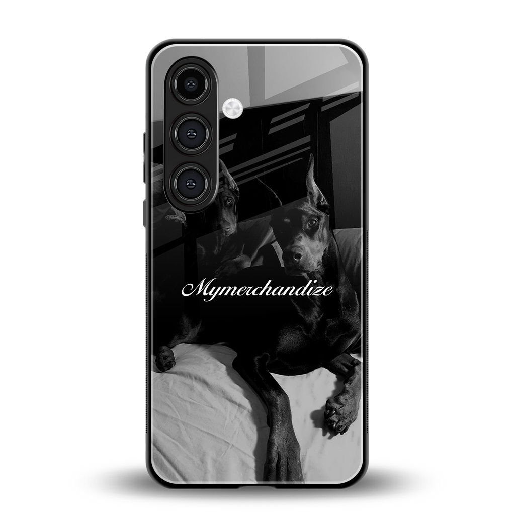 alpha pair back phone cover | glass case for samsung galaxy s23 plus