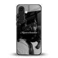 alpha pair back phone cover | glass case for samsung galaxy s23 plus