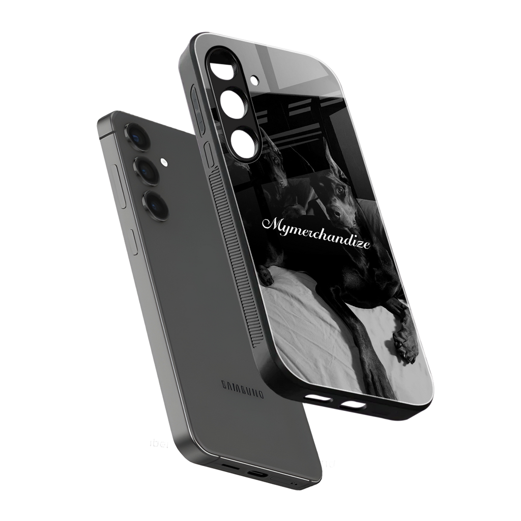 alpha pair back phone cover | glass case for samsung galaxy s25 plus