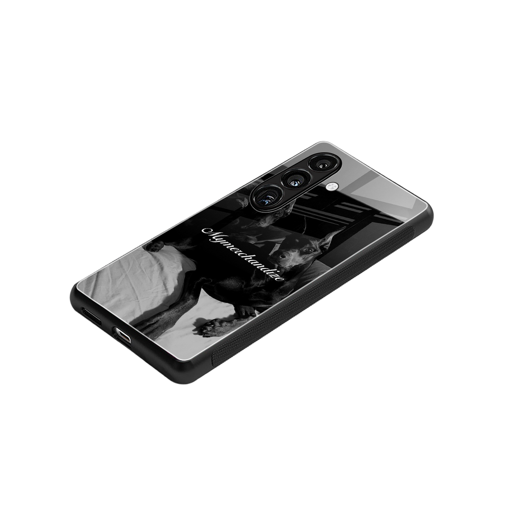 alpha pair back phone cover | glass case for samsung galaxy s23 plus