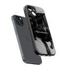 alpha pair back phone cover | glass case for iphone 15
