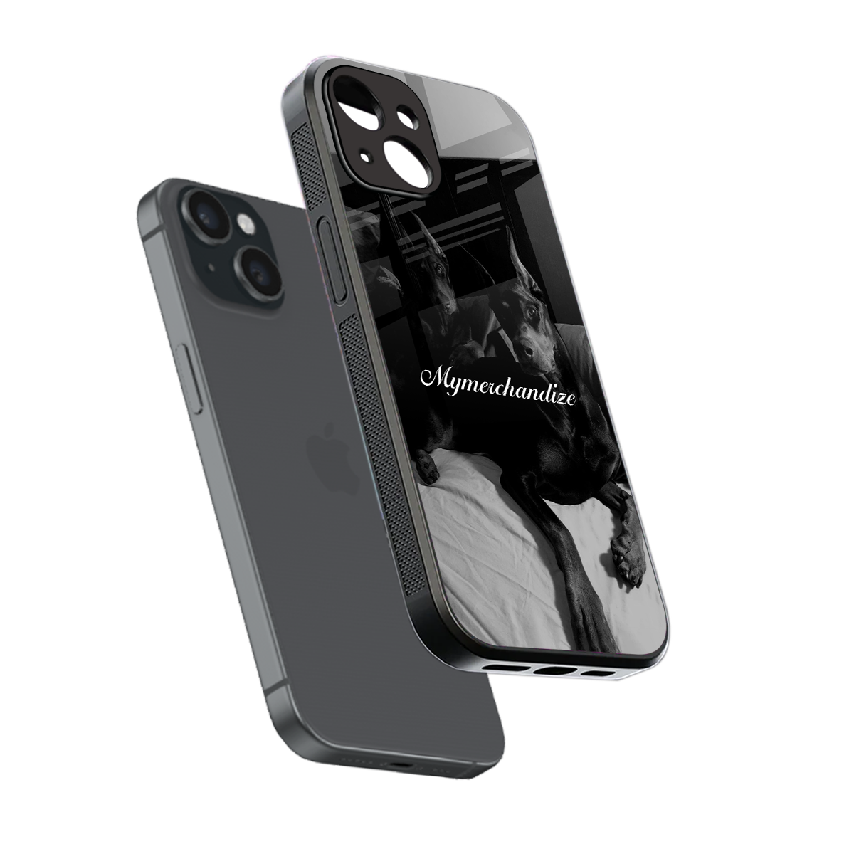 alpha pair back phone cover | glass case for iphone 14