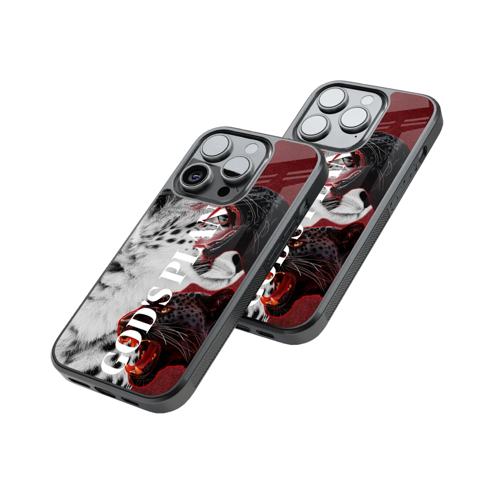 Protective Glass Back Phone Case Compatible with iPhone, Samsung, OnePlus, Pixel & More