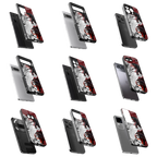 Durable Glass Back Mobile Case for iPhone, Samsung, OnePlus, Google Pixel, Redmi, Vivo, Oppo