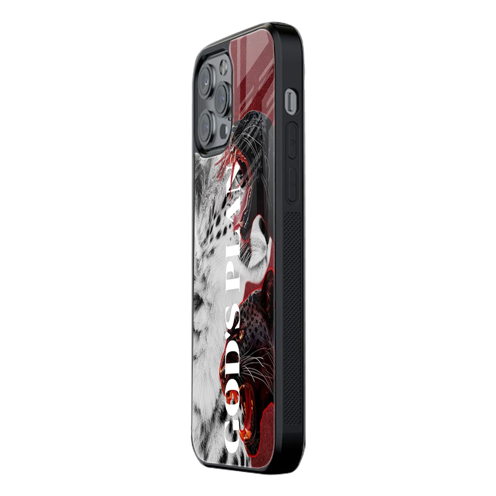 Slim Glass Back Phone Case for Multiple Brands iPhone, Samsung, Redmi, OnePlus, Oppo, Vivo