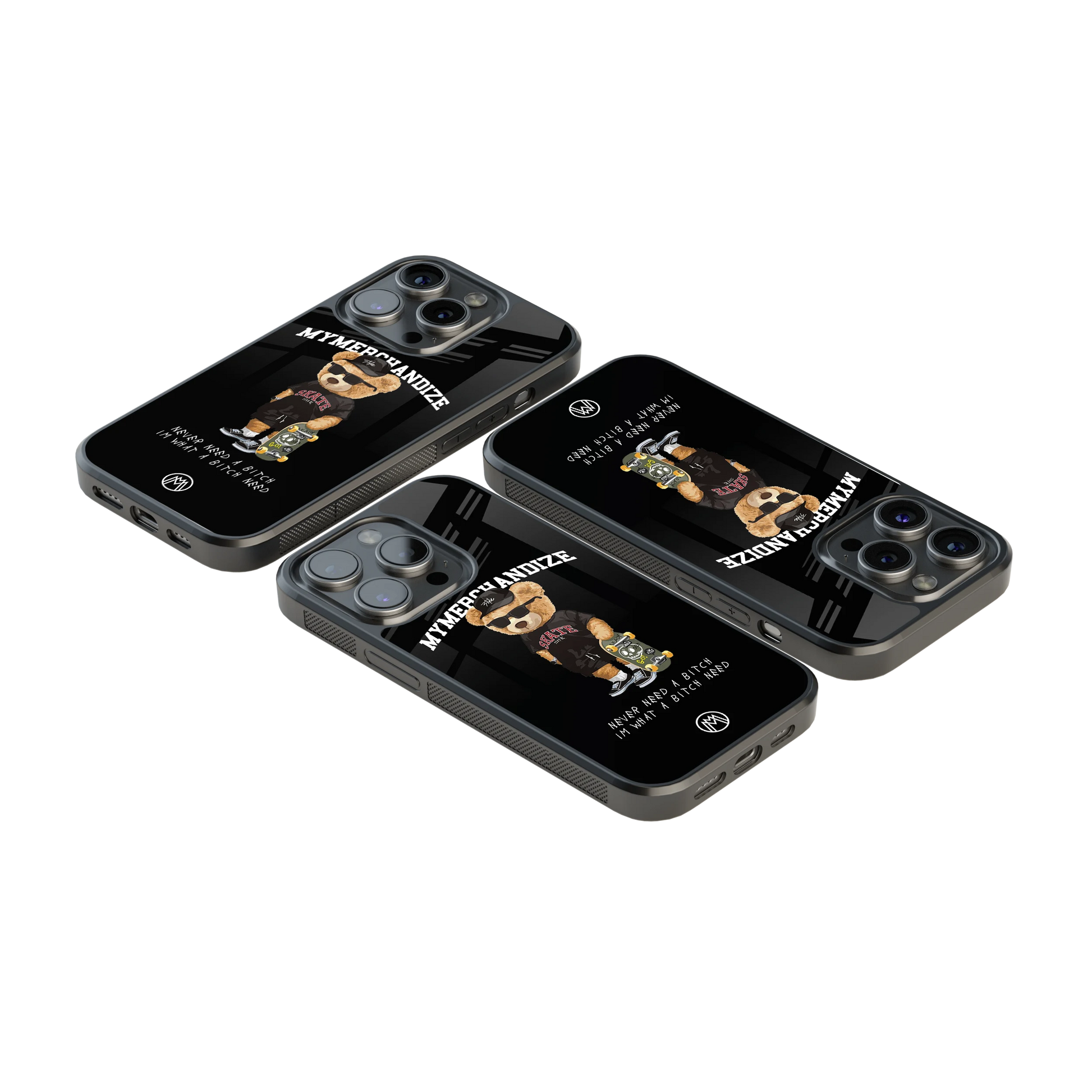 Luxury Glass Back Mobile Cover for iPhone, Samsung Galaxy, OnePlus, Pixel, Redmi & More